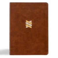 Enlarge image Cover: CSB Connecting Scripture New Testament, Brown Leathertouch - Holman Bible Publishers