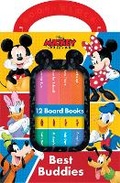 Cover: Disney Mickey & Friends: Best Buddies 12 Board Books - Pi Kids
