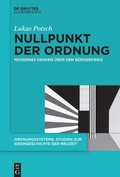 Cover: Nullpunkt der Ordnung - De Gruyter Oldenbourg