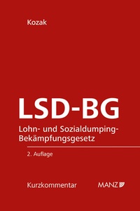 Enlarge image Cover: LSD-BG Lohn- und Sozialdumping-Bekämpfungsgesetz - Manz