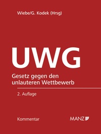 Abbildung von: Kommentar zum UWG 2.Auflage - Manz