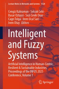 Enlarge image Cover: Intelligent and Fuzzy Systems - Springer