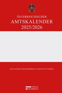 Abbildung von: Österreichischer Amtskalender 2025/2026 - Verlag Österreich