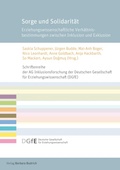 Cover: Sorge und Solidarit&auml;t - Verlag Barbara Budrich
