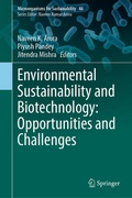 Cover: Environmental Sustainability and Biotechnology: Opportunities and Challenges - Springer Nature Switzerland AG