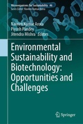 Cover: Environmental Sustainability and Biotechnology: Opportunities and Challenges - Springer