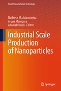 Cover: Industrial Scale Production of Nanoparticles - Springer