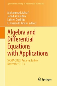 Enlarge image Cover: Algebra and Differential Equations with Applications - Springer