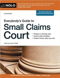 Cover: Everybody's Guide to Small Claims Court - NOLO