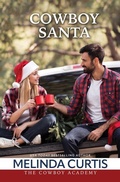 Cover: Cowboy Santa - Thorndike Press Large Print