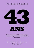 Cover: 43 ans - Grasset