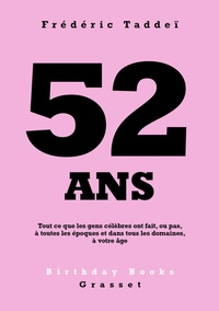 Enlarge image Cover: 52 ans - Grasset