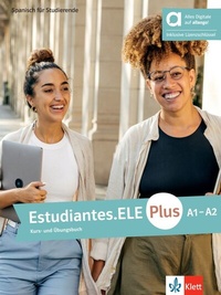 Abbildung von: Estudiantes.ELE Plus A1-A2 - Hybride Ausgabe allango - Klett