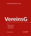 Cover: Vereinsgesetz - Manz