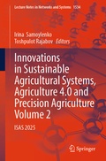 Cover: Innovations in Sustainable Agricultural Systems, Agriculture 4.0 and Precision Agriculture, Volume 2 - Springer