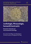 Cover: Lexikologie, Phraseologie, Semantik kontrastiv - Frank & Timme
