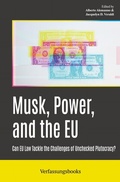 Cover: Musk, Power, and the EU - epubli