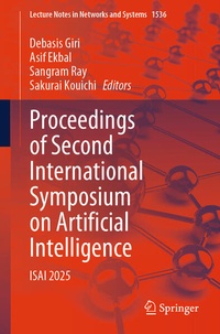 Enlarge image Cover: Proceedings of Second International Symposium on Artificial Intelligence - Springer Nature Switzerland AG