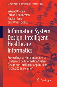 Abbildung von: Information System Design: Intelligent Healthcare Informatics - Springer Nature Switzerland AG