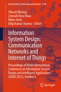 Cover: Information System Design: Communication Networks and Internet of Things - Springer Nature Switzerland AG