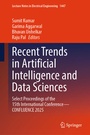 Cover: Recent Trends in Artificial Intelligence and Data Sciences - Springer