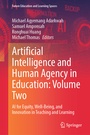 Cover: Artificial Intelligence and Human Agency in Education: Volume Two - Springer