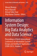 Cover: Information System Design: Big Data Analytics and Data Science - Springer