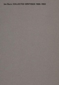 Cover: Ian Burn: Collected Writing 1966-1993 - Power Publications
