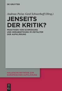 Enlarge image Cover: Jenseits der Kritik? - De Gruyter