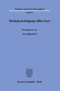 Cover: Werksbesichtigung Albin Eser - Duncker & Humblot