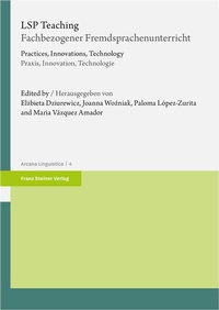 Abbildung von: LSP Teaching / Fachbezogener Fremdsprachenunterricht - Franz Steiner Verlag
