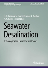 Enlarge image Cover: Seawater Desalination - Springer