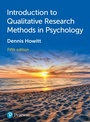 Cover: Introduction to Qualitative Research Methods in Psychology - Pearson
