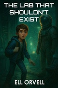 Cover: The Lab That Shouldn't Exist (Dark Space, #9) - Ell Orvell Media