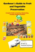 Cover: Gardener's Guide to Fruit and Vegetable Preservation - Mossy Feet Books