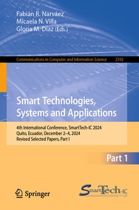 Enlarge image Cover: Smart Technologies, Systems and Applications - Springer