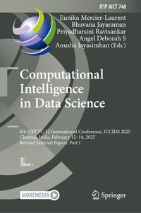 Enlarge image Cover: Computational Intelligence in Data Science - Springer