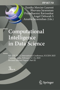 Enlarge image Cover: Computational Intelligence in Data Science - Springer