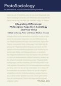 Cover: Integrating Differences: Philosopical Aspects in Sociology and Vice Versa - BoD - Books on Demand