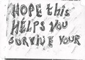 Cover: Beverly Buchanan: Hope This Helps You Survive Your Gallery Visit - Bierke Verlag