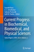 Cover: Current Progress in Biochemical, Biomedical, and Physical Sciences - Springer Nature Switzerland AG