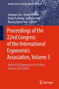 Cover: Proceedings of the 22nd Congress of the International Ergonomics Association, Volume 5 - Springer