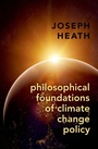 Cover: Philosophical Foundations of Climate Change Policy - Oxford University Press Inc