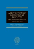 Cover: Arbitration of Commercial Disputes, 2nd edition - Oxford University Press