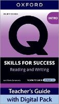 Cover: Q: Skills for Success Fourth Edition Intro Level Reading and Writing Teacher's Guide with Digital Pack - Oxford University Press