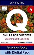 Cover: Q: Skills for Success Fourth Edition Level 5 Listening and Speaking Student Book with Digital Pack - Oxford University Press