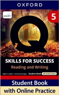 Cover: Q: Skills for Success Fourth Edition Level 5 Reading and Writing Student Book with Online Practice - Oxford University Press