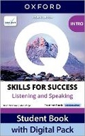 Cover: Q: Skills for Success Fourth Edition Intro Level Listening and Speaking Student Book with Digital Pack - Oxford University Press