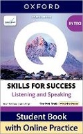 Cover: Q: Skills for Success Fourth Edition Intro Level Listening and Speaking Student Book with Online Practice - Oxford University Press