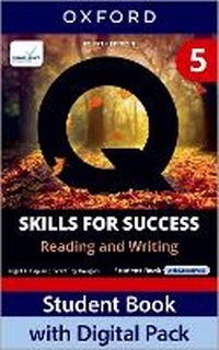 Enlarge image Cover: Q: Skills for Success Fourth Edition Level 5 Reading and Writing Student Book with Digital Pack - Oxford University Press